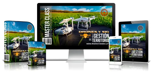 Portada del curso DRONES Y SIG PARA LA GESTIÓN DEL TERRITORIO