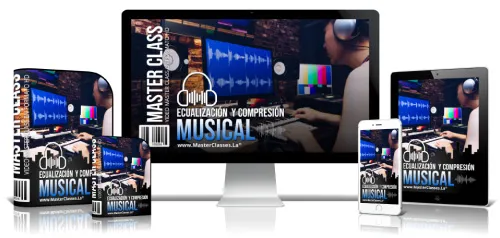 Portada del curso ECUALIZACIÓN Y COMPRESIÓN MUSICAL