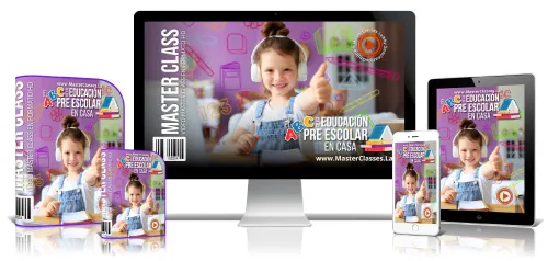 Portada del curso EL ABC DE LA EDUCACIÓN PRE ESCOLAR EN CASA