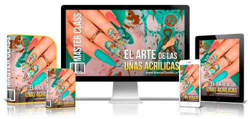 Portada del curso EL ARTE DE LAS UÑAS ACRÍLICAS