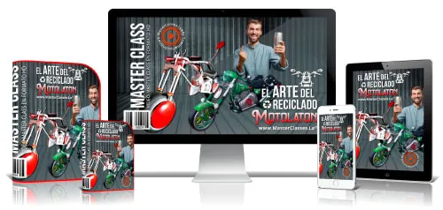 Portada del curso EL ARTE DEL RECICLADO MOTOLATON