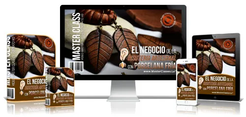 Portada del curso EL NEGOCIO DE LA BISUTERÍA ARTESANAL CON PORCELANA FRÍA
