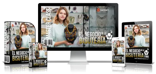 Portada del curso EL NEGOCIO DE LA BISUTERÍA FINA