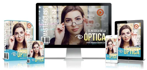 Portada del curso EL NEGOCIO DE LA ÓPTICA