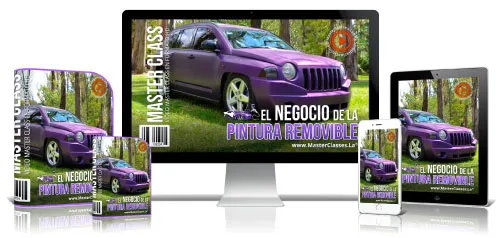 Portada del curso EL NEGOCIO DE LA PINTURA REMOVIBLE