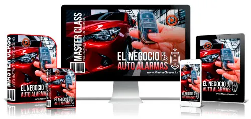 Portada del curso EL NEGOCIO DE LAS AUTO ALARMAS