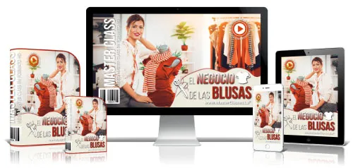 Portada del curso EL NEGOCIO DE LAS BLUSAS
