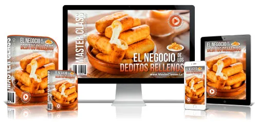 Portada del curso EL NEGOCIO DE LOS DEDITOS RELLENOS