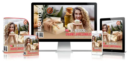 Portada del curso EL NEGOCIO DE LOS JABONES ARTESANALES