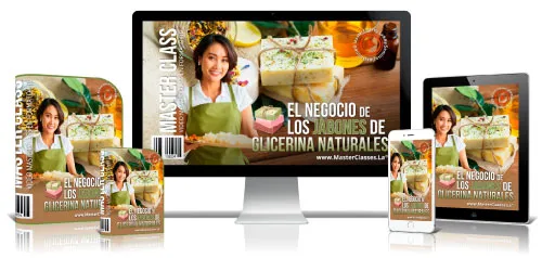 Portada del curso EL NEGOCIO DE LOS JABONES DE GLICERINA NATURALES