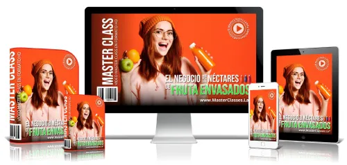 Portada del curso EL NEGOCIO DE LOS NÉCTARES DE FRUTA ENVASADOS