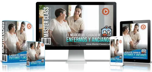 Portada del curso EL NEGOCIO DEL CUIDADO DE ENFERMOS Y ANCIANOS