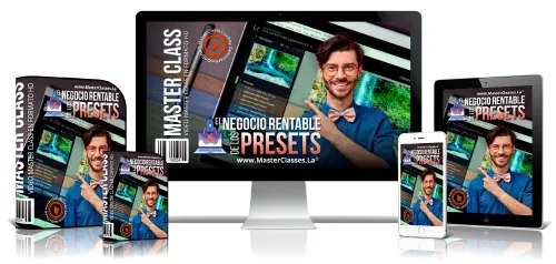 Portada del curso EL NEGOCIO RENTABLE DE LOS PRESETS