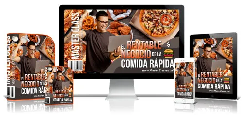 Portada del curso EL RENTABLE NEGOCIO DE LA COMIDA RÁPIDA
