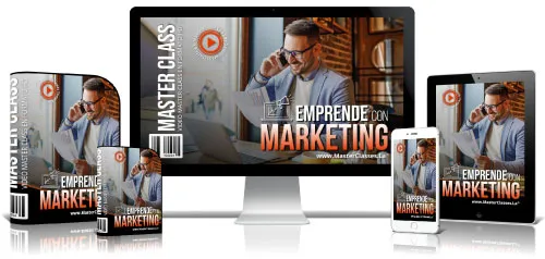 Portada del curso EMPRENDE CON MARKETING