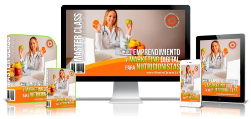 Portada del curso EMPRENDIMIENTO Y MARKETING DIGITAL PARA NUTRICIONISTAS