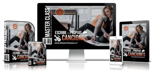 Portada del curso ESCRIBE TUS PROPIAS CANCIONES