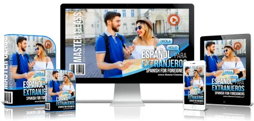 Portada del curso ESPAÑOL PARA EXTRANJEROS – SPANISH FOR FOREIGNERS