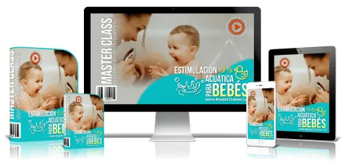 Portada del curso ESTIMULACIÓN ACUÁTICA PARA BEBÉS