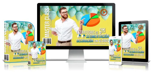 Portada del curso ESTRATEGIAS DE SEGMENTACIÓN – DECORACIÓN CON GLOBOS
