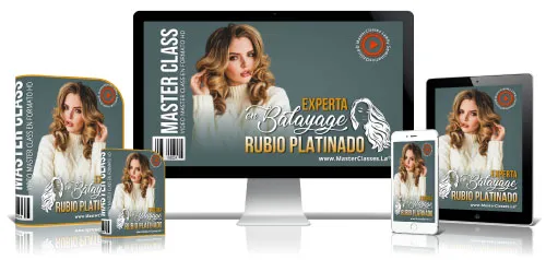 Portada del curso EXPERTA EN BALAYAGE RUBIO PLATINADO