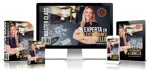 Portada del curso EXPERTA EN EXTENSIONES DE CABELLO