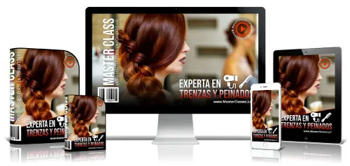 Portada del curso EXPERTA EN TRENZAS Y PEINADOS