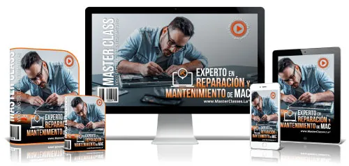 Portada del curso EXPERTO EN REPARACIÓN Y MANTENIMIENTO DE MAC