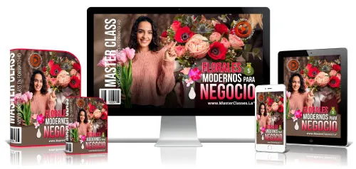 Portada del curso FLORALES MODERNOS PARA NEGOCIO