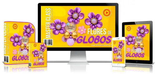 Portada del curso FLORES DE GLOBOS