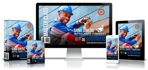 Portada del curso GANA DINERO INSTALANDO CÁMARAS DE SEGURIDAD