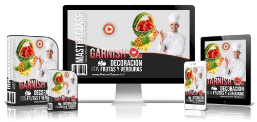 Portada del curso GARNISH DECORACIÓN CON FRUTAS Y VERDURAS