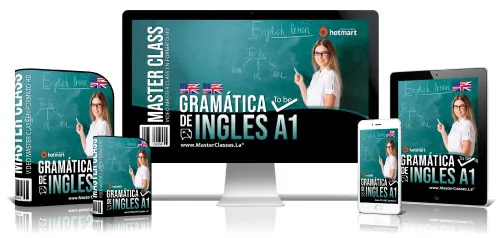 Portada del curso GRAMÁTICA DE INGLES A1
