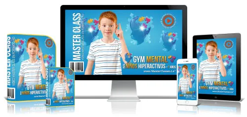 Portada del curso GYM MENTAL PARA NIÑOS HIPERACTIVOS < 7 AÑOS
