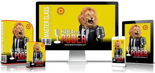 Portada del curso HABLA CON PODER