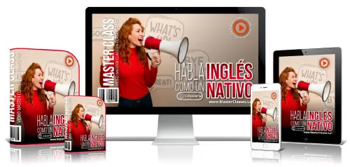 Portada del curso HABLA INGLÉS COMO UN NATIVO