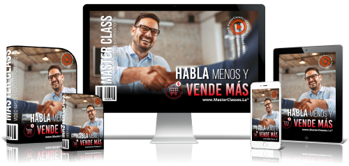Portada del curso HABLA MENOS Y VENDE MÁS