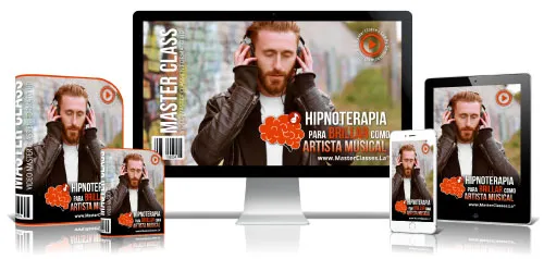 Portada del curso HIPNOTERAPIA PARA BRILLAR COMO ARTISTA MUSICAL
