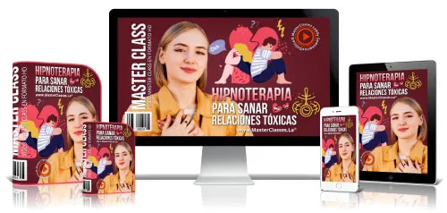 Portada del curso HIPNOTERAPIA PARA SANAR RELACIONES TÓXICAS