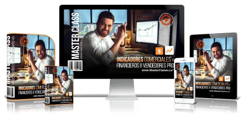 Portada del curso INDICADORES COMERCIALES Y FINANCIEROS PARA VENDEDORES PRO