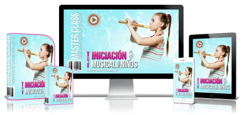 Portada del curso INICIACIÓN MUSICAL PARA NIÑOS