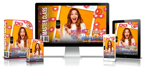 Portada del curso INSTAGRAM EN AUTOMÁTICO CON MANYCHAT