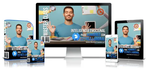 Portada del curso INTELIGENCIA EMOCIONAL PARA HOMBRES CON ESTRÉS LABORAL