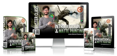 Portada del curso INTRODUCCIÓN AL MATTE PAINTING