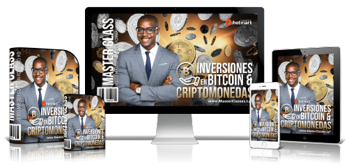 Portada del curso INVERSIONES EN BITCOIN & CRIPTOMONEDAS