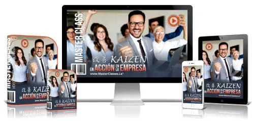 Portada del curso KAIZEN EN ACCIÓN EN LA EMPRESA