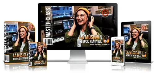 Portada del curso LA MÚSICA COMO NEGOCIO RENTABLE