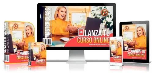 Portada del curso LANZA TU CURSO ONLINE
