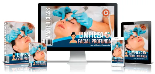 Portada del curso LIMPIEZA FACIAL PROFUNDA