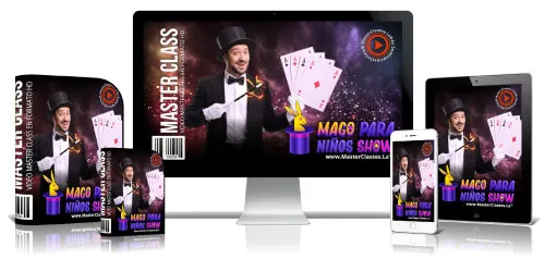 Portada del curso MAGO PARA NIÑOS SHOW